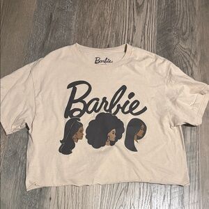 Barbie Beige Graphic Tee